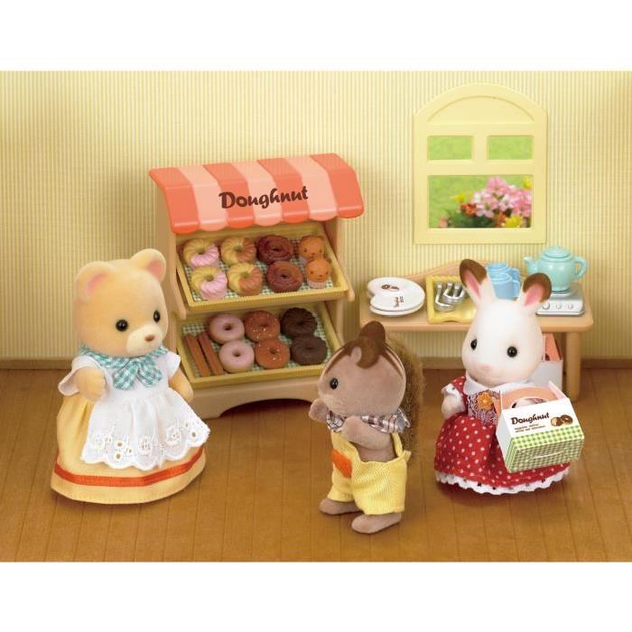 SYLVANIAN FAMILIES 5239 Stand De Donuts Et Figurine