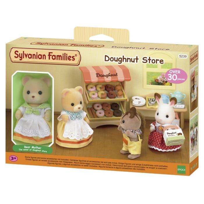 SYLVANIAN FAMILIES 5239 Stand De Donuts Et Figurine