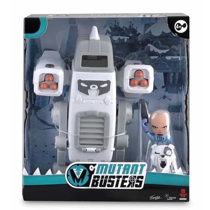 MUTANT BUSTERS - Le robot mécanique des neiges et David snow