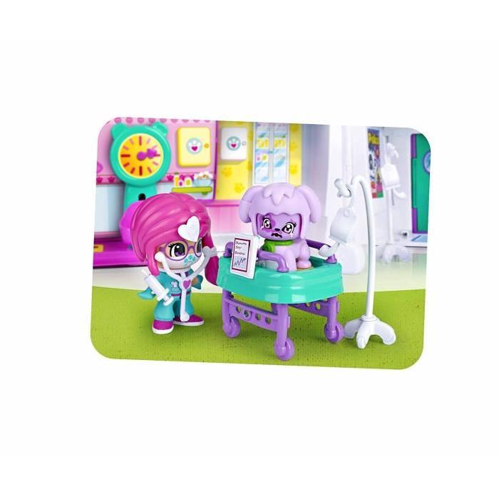 PINYPON - Coffret clinique vétérinaire + 2 figurines