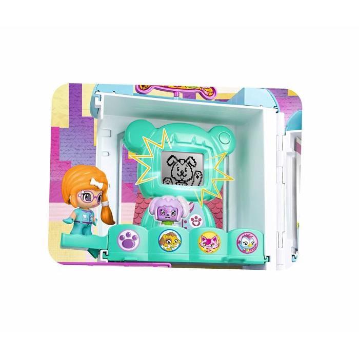 PINYPON - Coffret clinique vétérinaire + 2 figurines