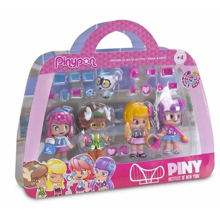 PINY Coffret 4 Figurines