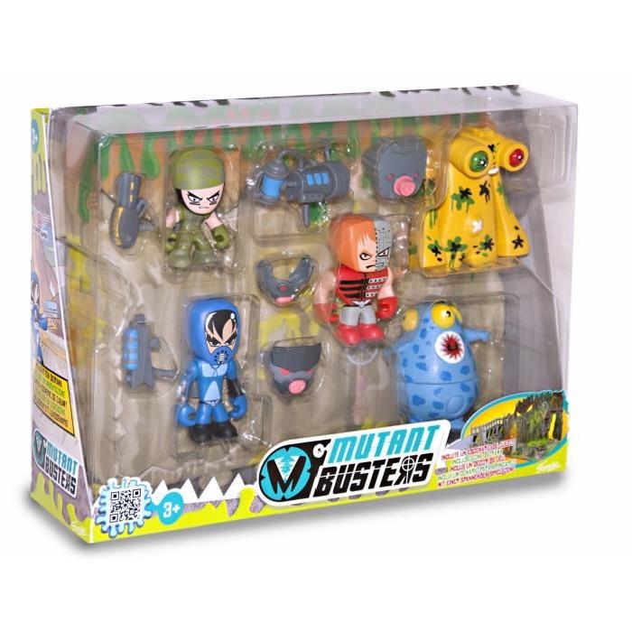 MUTANT BUSTERS Coffret 5 Figurines