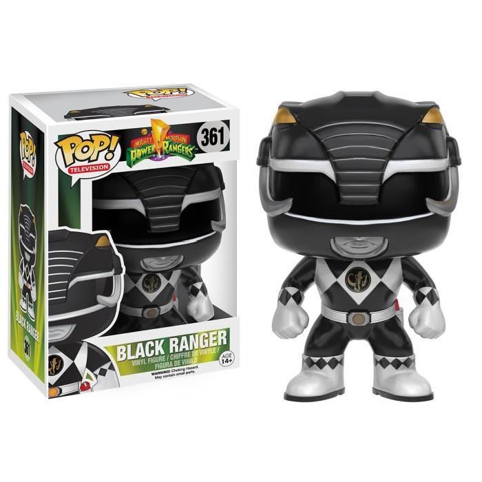 Figurine Funko Pop ! Power Rangers : Ranger Noir