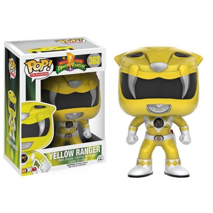 Figurine Funko Pop ! Power Rangers : Ranger Jaune