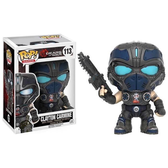 Figurine Funko Pop! Gears of Wars : Clayton carmine