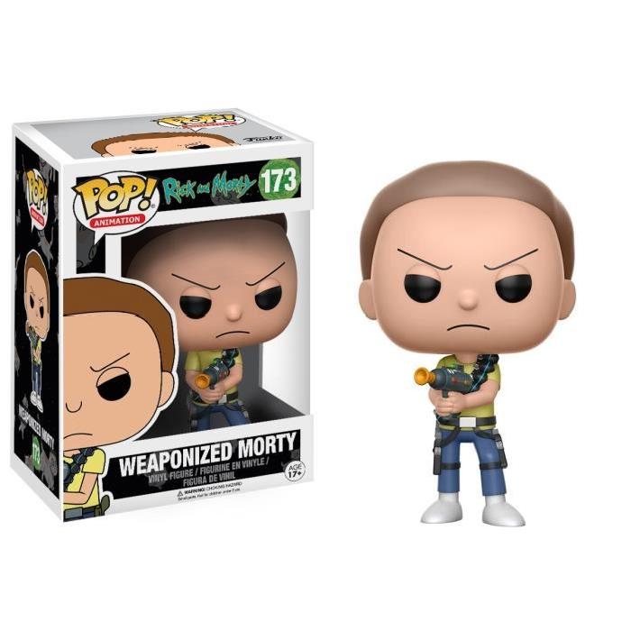 Figurine Funko Pop ! Rick et Morty :  Morty armé