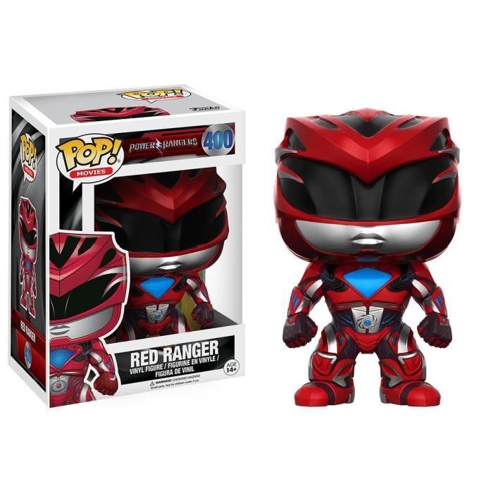 Figurine Funko Pop ! Power Rangers : Ranger Rouge