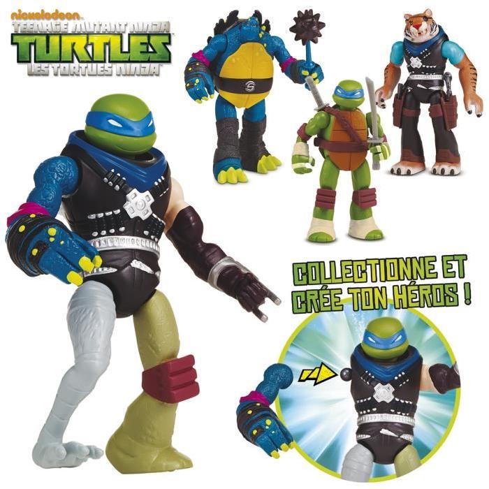 GIOCHI PREZIOSI Figurines tortues Ninja modifiables - 12cm