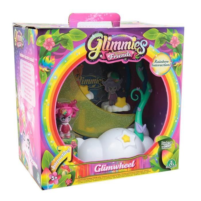 GLIMMIES Rainbow Friends GlimRoue avec 1 Glimmies