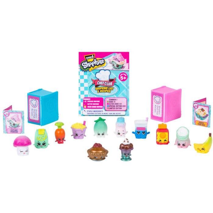 SHOPKINS Blister de 12 Pack + 2 Livres de Rangement