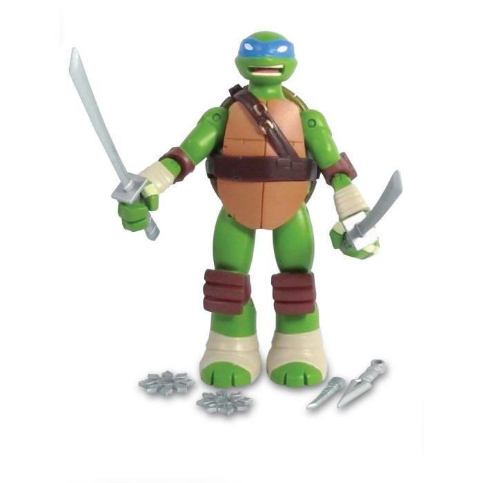 TORTUES NINJA Battle Shell Figurine Leonardo 14 cm