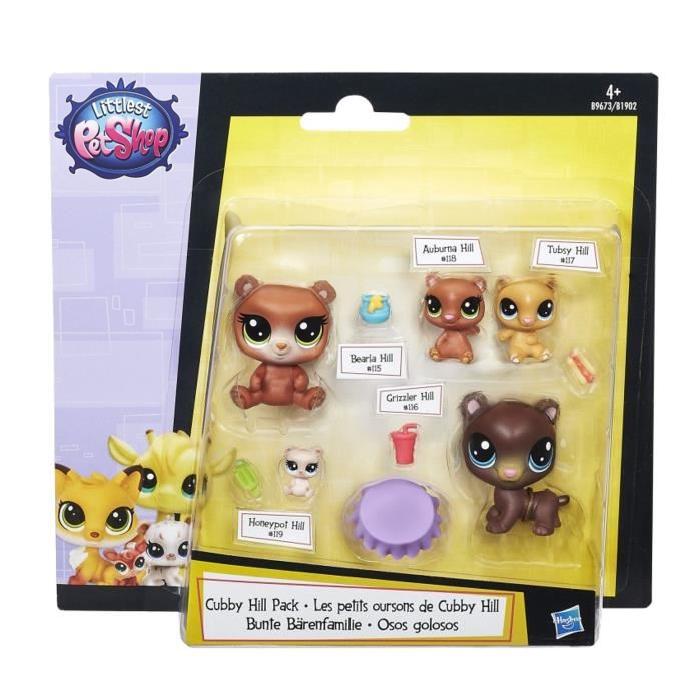 LITTLEST PETSHOP - Famille des Petits oursons de cubly hill