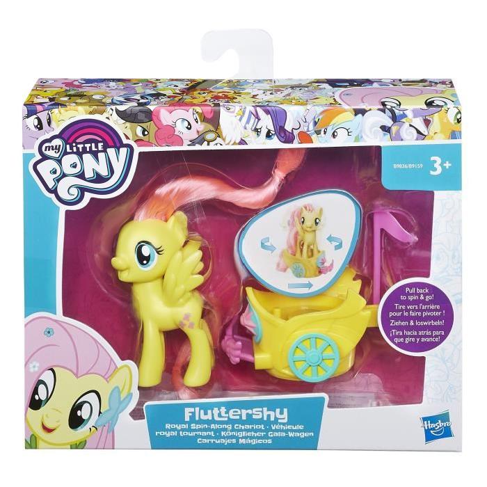 MY LITTLE PONY - Fluttershy + Véhicule Gala