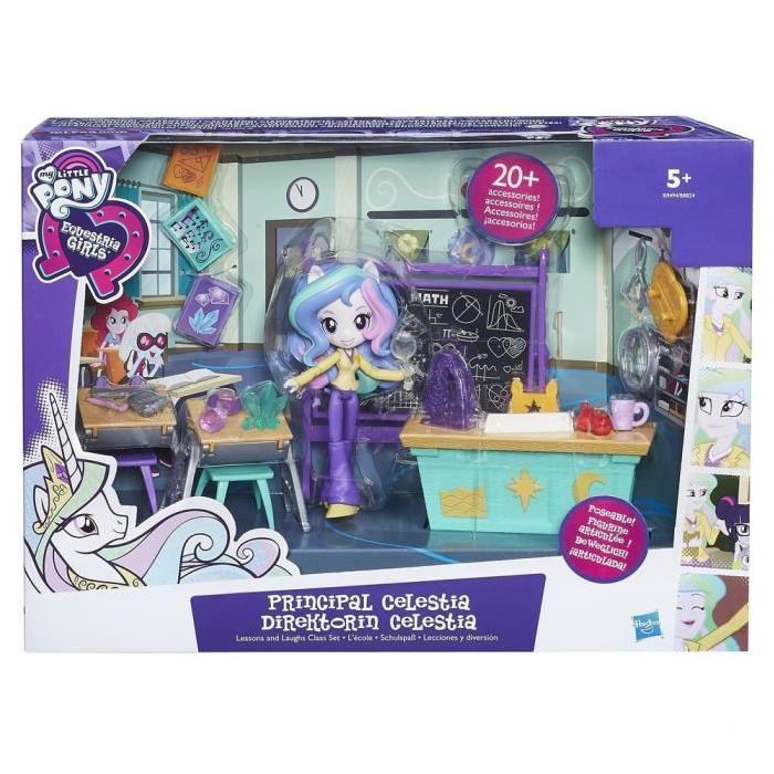 MY LITTLE PONY EQUESTRIA GIRLS - Mini-Poupée 10cm ECOLE