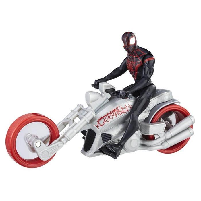 SPIDERMAN - Figurines 15cm Kid Arachnid + Véhicule