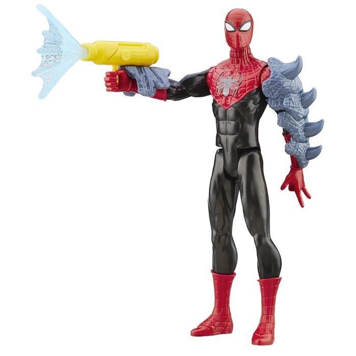 SPIDERMAN Titan - Figurine 30cm Spiderman + Accessoires