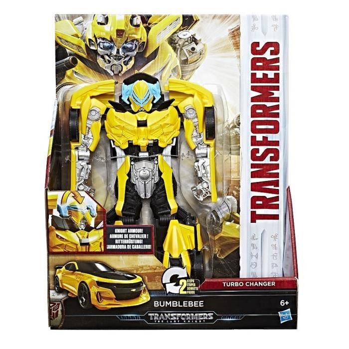 TRANSFORMERS 5 Armor Up Turbo Changer Bumblebee 22cm