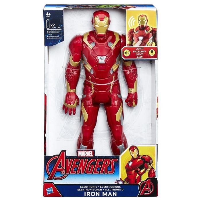 AVENGERS - Figurine Electronique Iron Man 30cm