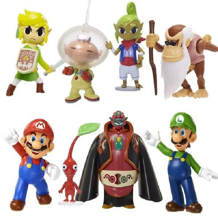 Nintendo- Mini figurines 6cm Modele Aléatoire