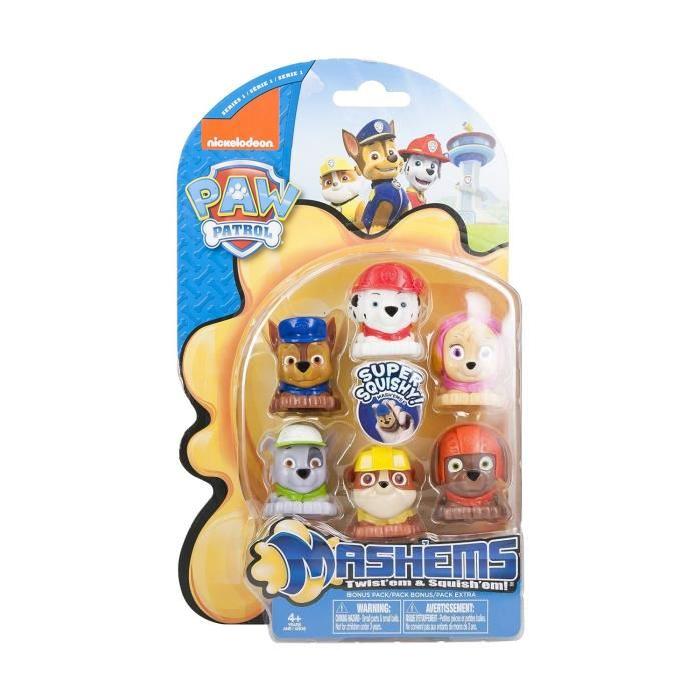 Mash'ems - pack deluxe 6 figurines Pat'Patrouille - saison 1