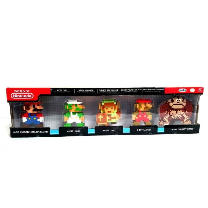 Nintendo - Pack de 5 Mini figurines 6cm