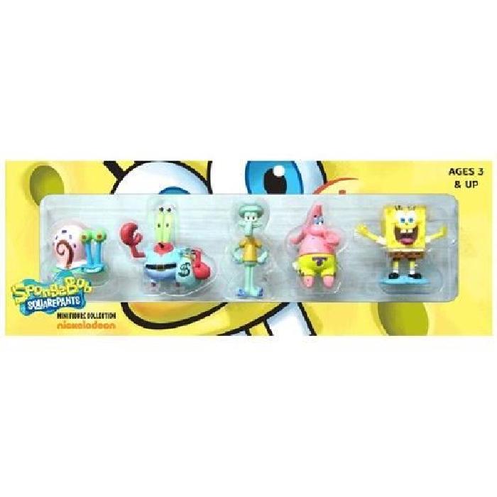 Bob L'éponge - Pack de 5 Mini figurines