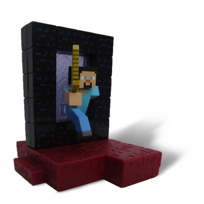 Figurines Minecraft Craftables a monter Modele aléatoire 6cm