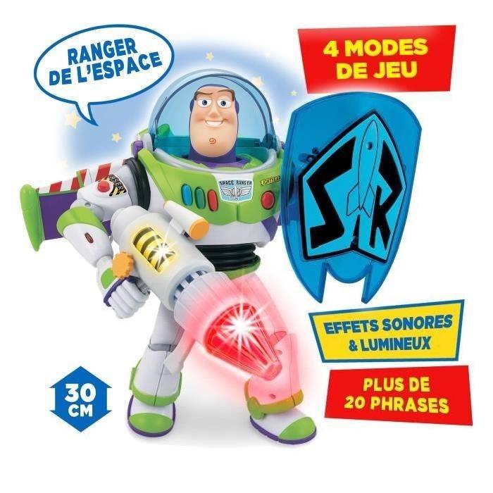 TOY STORY Figurine électronique Buzz l'Eclair Power Blaster 30cm