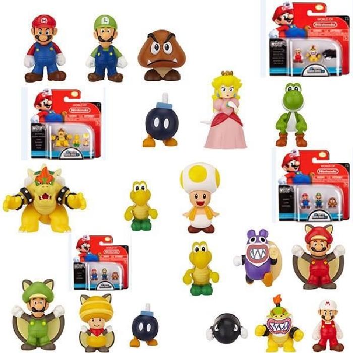 Nintendo- Micro figurines 2cm Modele Aléatoire