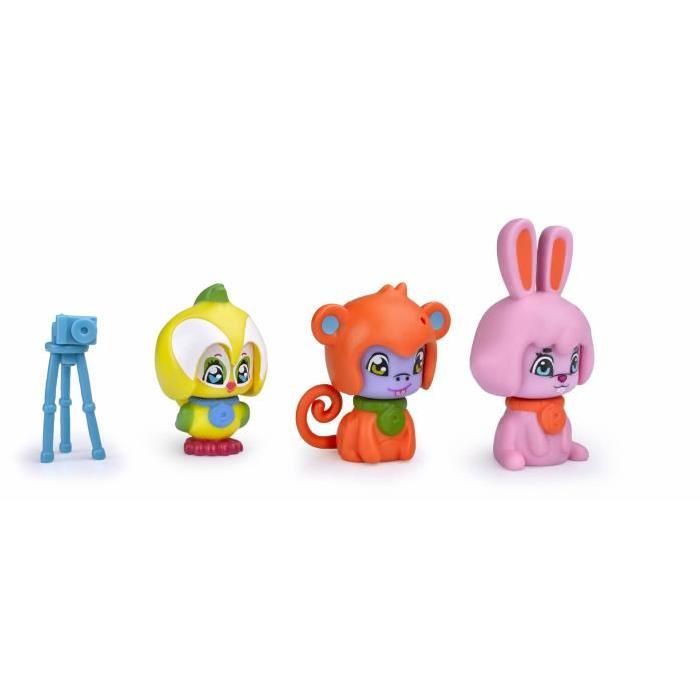 FAMOSA PINYPON 6 figurines City-Animaux