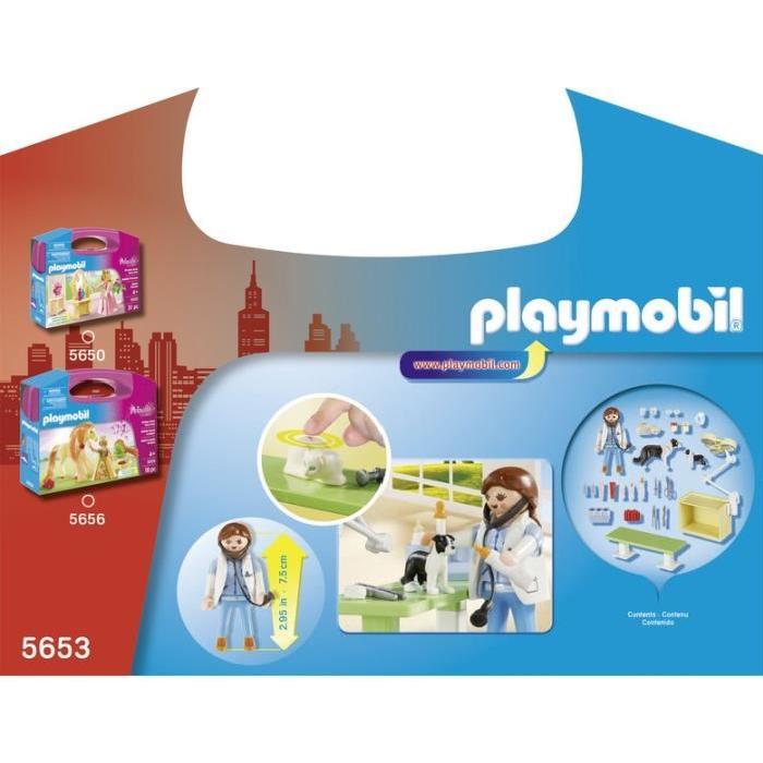 PLAYMOBIL 5653 Valisette Vétérinaire