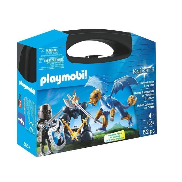 PLAYMOBIL 5657 Valisette Chevaliers du Dragon