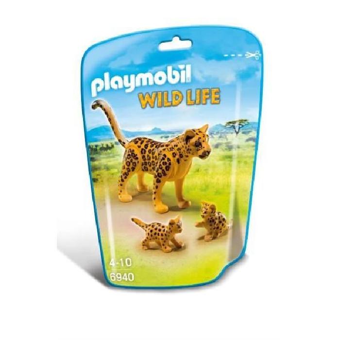 PLAYMOBIL 6940 Léopard avec Bébés