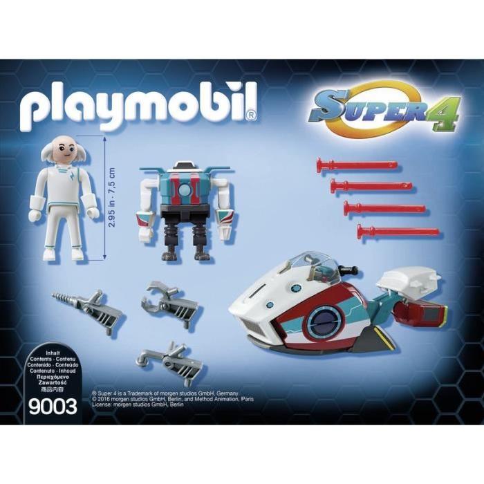 PLAYMOBIL 9003 Sky Jet et Docteur X