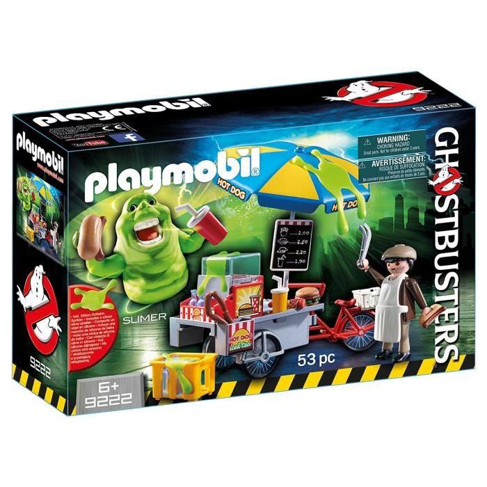 PLAYMOBIL 9222 Ghostbusters Editions Limitées Bouffe-tout avec stand de hot-dog