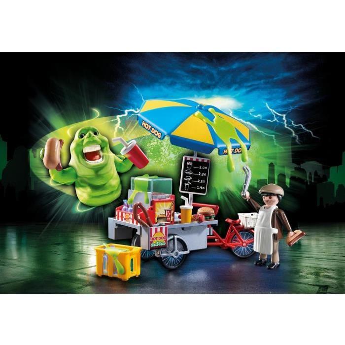 PLAYMOBIL 9222 Ghostbusters Editions Limitées Bouffe-tout avec stand de hot-dog