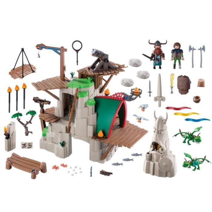 PLAYMOBIL 9243 Dragons Campement de l'île de Beurk Editions Limitées