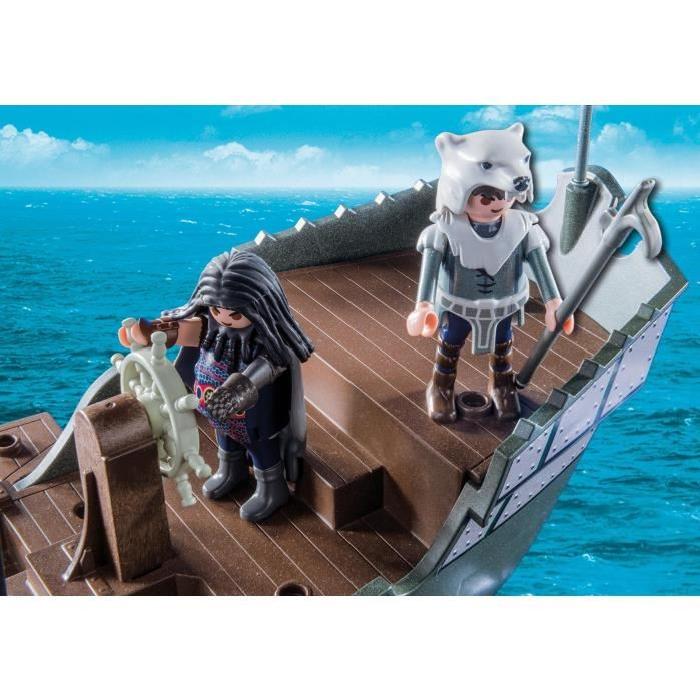 PLAYMOBIL 9244 Dragons Drago et vaisseau d'attaque Editions Limitées