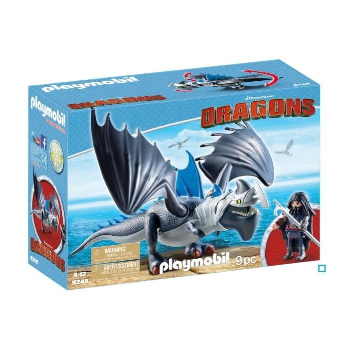 PLAYMOBIL 9248 Dragons Drago avec dragon de combat Editions Limitées