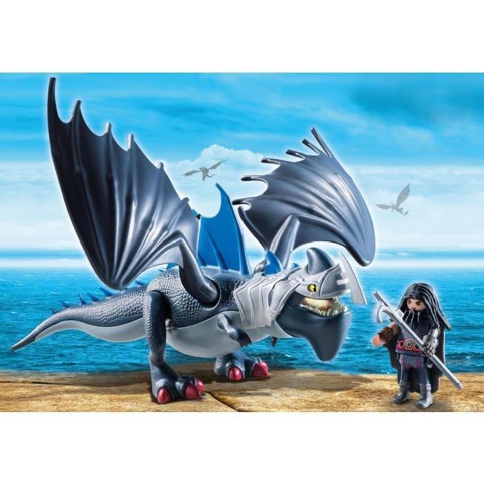 PLAYMOBIL 9248 Dragons Drago avec dragon de combat Editions Limitées