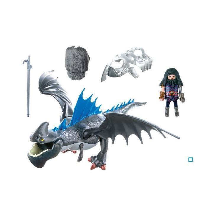 PLAYMOBIL 9248 Dragons Drago avec dragon de combat Editions Limitées