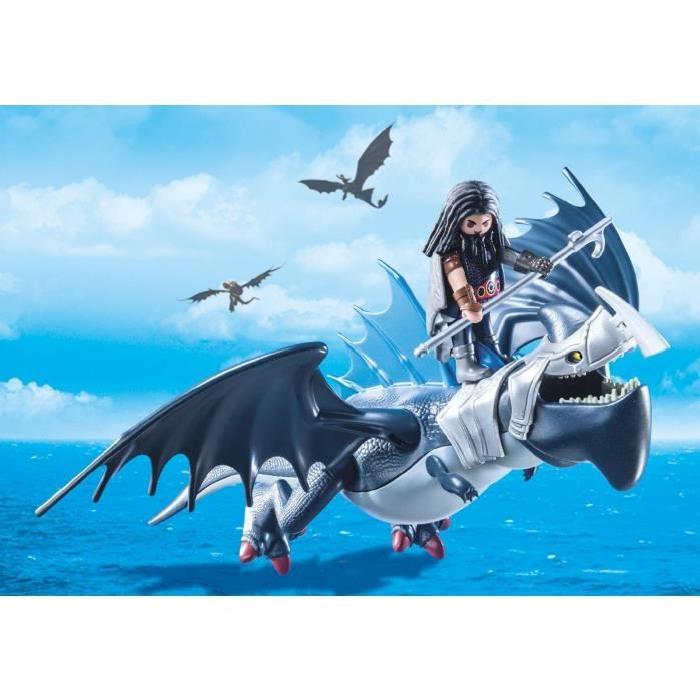 PLAYMOBIL 9248 Dragons Drago avec dragon de combat Editions Limitées