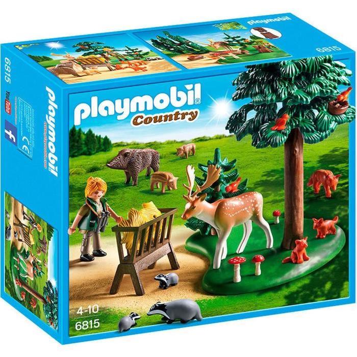 PLAYMOBIL 6815 Garde Forestiere avec Animaux