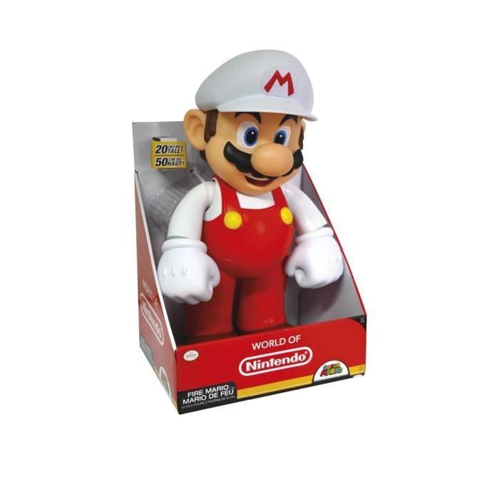 SUPER MARIO Figurine de 50 cm  Fire Mario