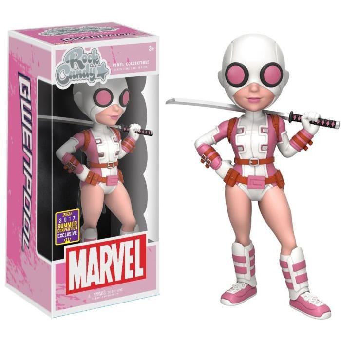 Figurine Funko Pop ! Marvel Rock Candy : Gwenpool