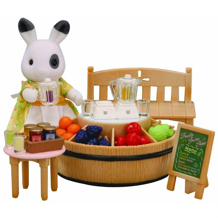 SYLVANIAN 4478 Bar a Jus de Fruits+Figurine