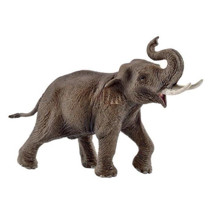 SCHLEICH Figurine Eléphant D'Asie, Mâle