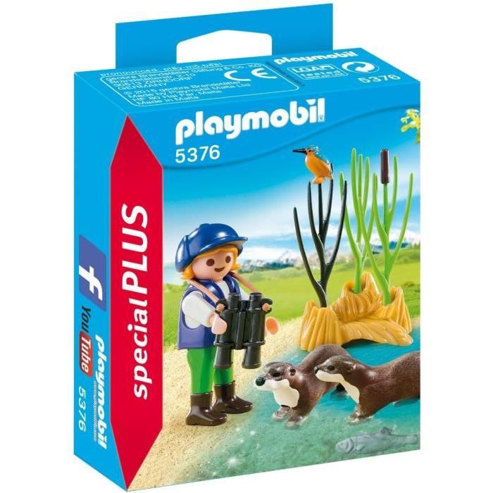 PLAYMOBIL 5376 Enfant avec Loutres