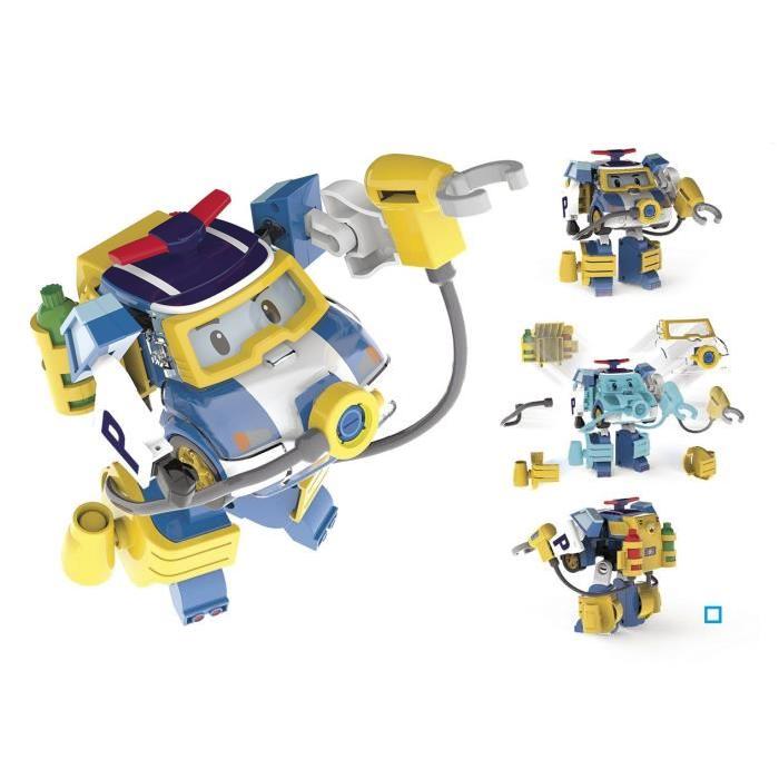 ROBOCAR POLI Véhicule Transformable Poli Action Pack Diving